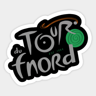 Tour du Fnord Sticker